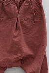 Boris Bidjan Saberi P28 Collection Deconstructed Adjustable Shorts and Long Pants Handmade in Spain P28.4 FIF10007-ZWF PBBS29 Plant Pink